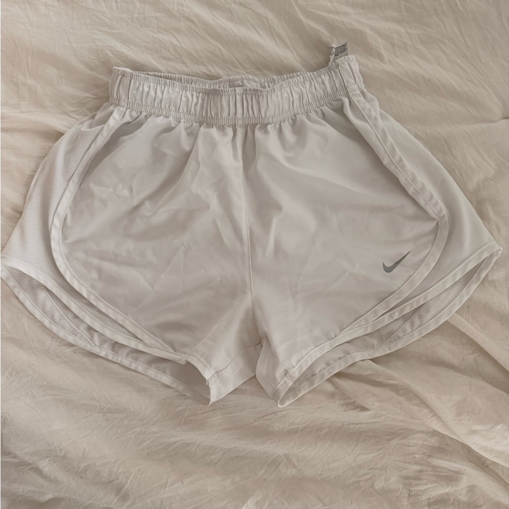 Nike Women's White Athletic Shorts